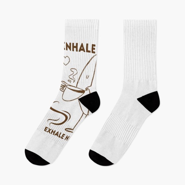 Item preview, Inhale Coffee, Exhale Negativity designed and sold by ZerotwoStudio.