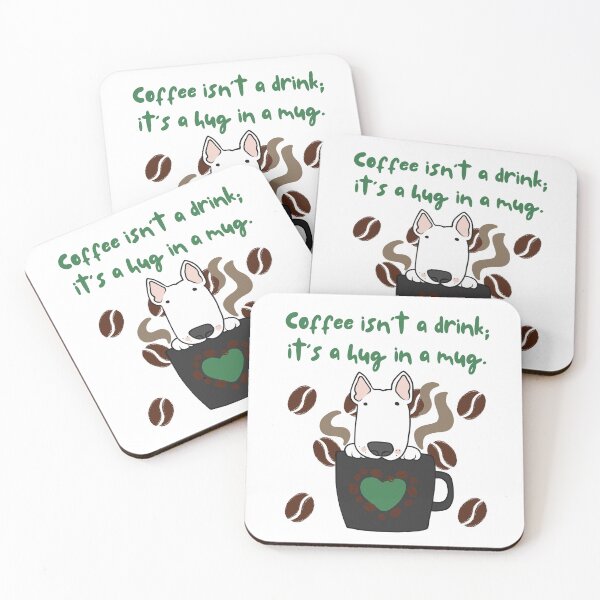Item preview, Coffee isn't a drink; it's a hug in a mug! designed and sold by ZerotwoStudio.