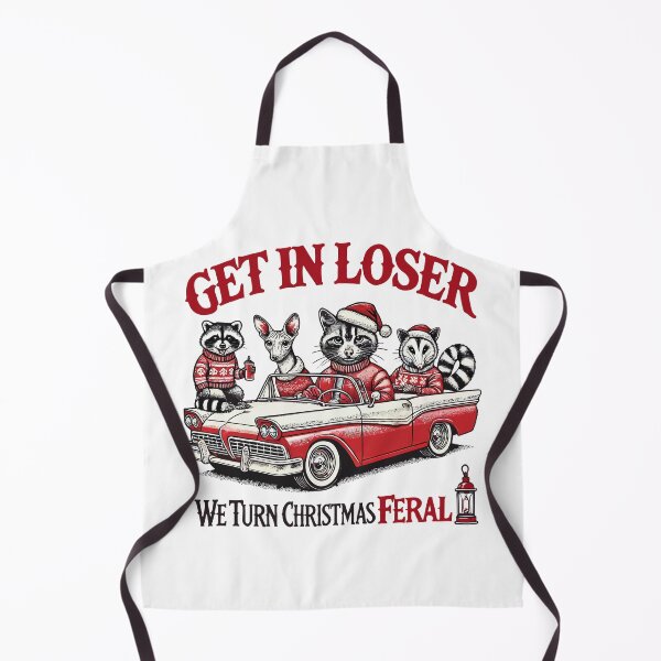 Item preview, We Turn Christmas Feral - Funny Christmas Motifs designed and sold by LuminOrb.