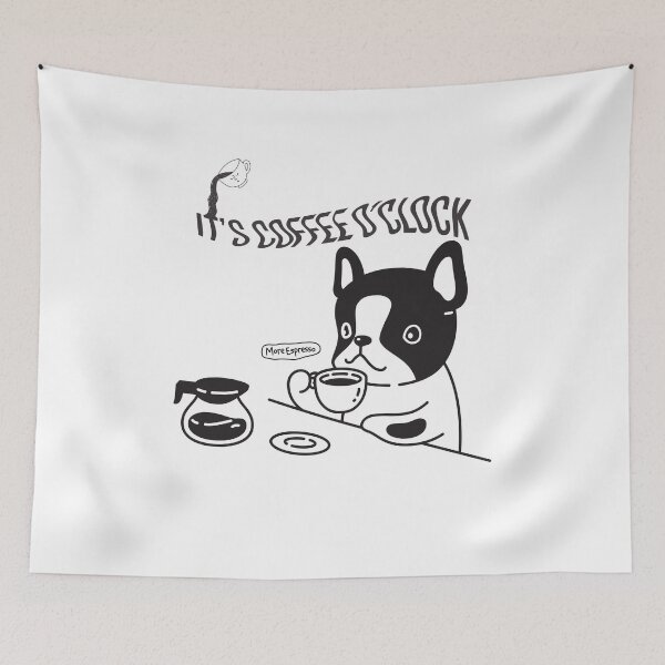 Item preview, It's Coffee O'Clock designed and sold by ZerotwoStudio.