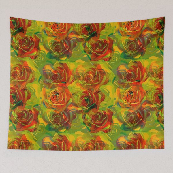 Item preview, Colored Roses Photography Double Image Photography / Roses on Roses designed and sold by Victoria Rose.