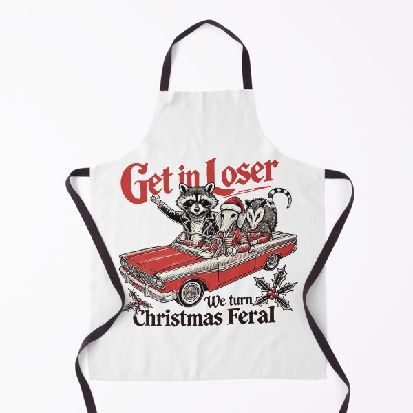 Item preview, Raccoon Get In Loser Christmas Is Going To Be Wild designed and sold by LuminOrb.