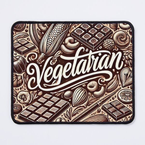 Item preview, Vegetarian Who Loves Chocolates designed and sold by FShadora.
