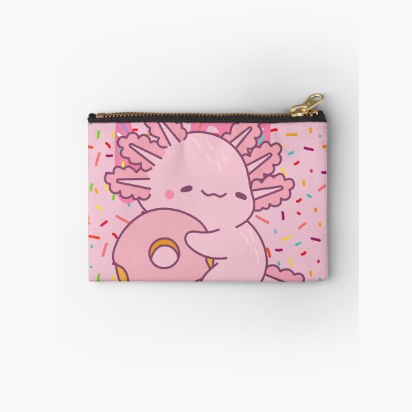 Item preview, Kawaii Axolotl Donut Divine - Cute and Stylish Accessories designed and sold by JoyfulPaperie.
