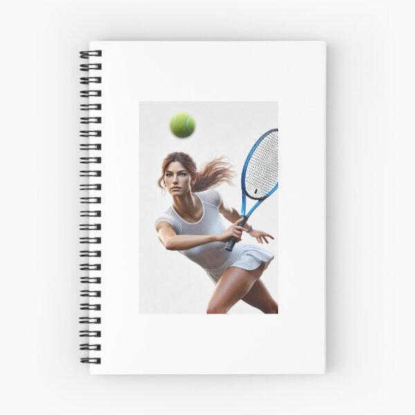 Item preview, Lady Tennis Player in Action  designed and sold by WackyJacks.