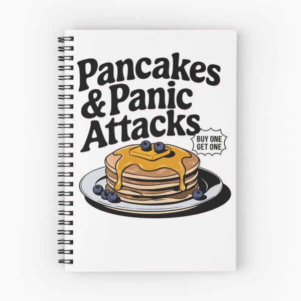 Item preview, Pancakes and Panic Attacks Retro designed and sold by ManiaGrania.
