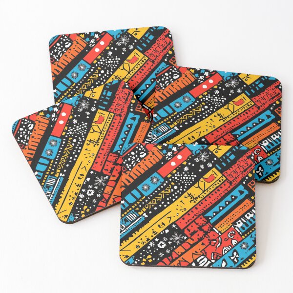 Item preview, Textural patchwork compositions with creative flair designed and sold by Piotrek0001.