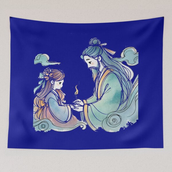 Item preview, Simcheong: The Devoted Daughter's Sacrifice - 3D Sketch,   designed and sold by PaintMeWorld.