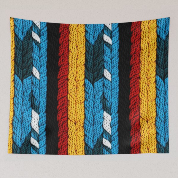 Item preview, Sophisticated knit patterns in dynamic arrangements designed and sold by Piotrek0001.