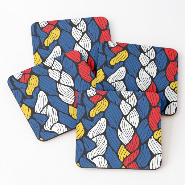 Item preview, Bold woven motifs with intricate patchwork accents designed and sold by Piotrek0001.