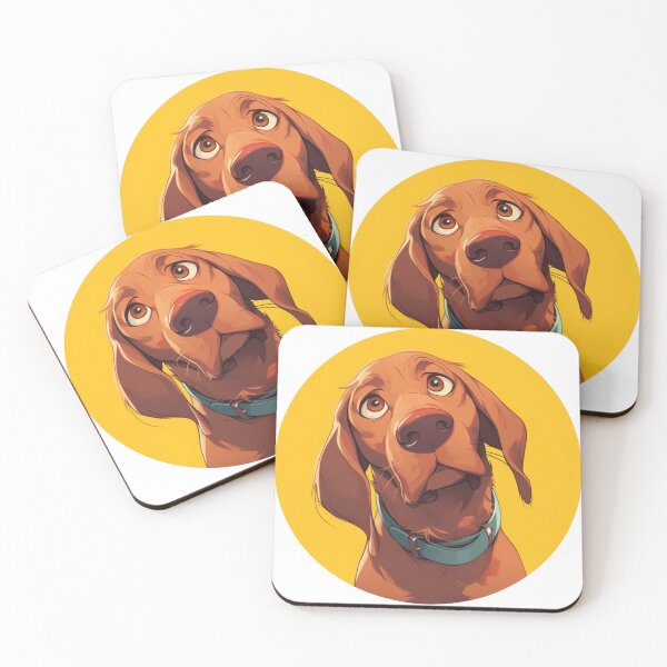 Item preview, Cute Redbone Coonhound designed and sold by SMARTKIT  DESIGNAGENCY.