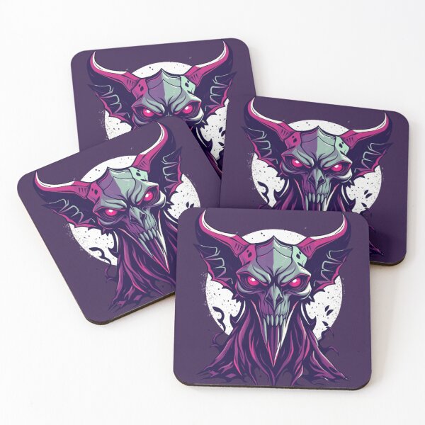 Item preview, Horned Skull Art designed and sold by hallwell.