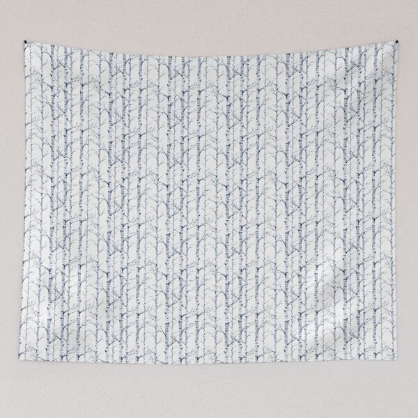Item preview, White Winter Snow Birch Forest designed and sold by Cozyloft.