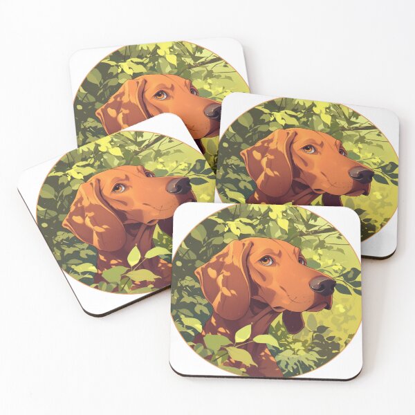 Item preview, Cute Redbone Coonhound designed and sold by SMARTKIT  DESIGNAGENCY.