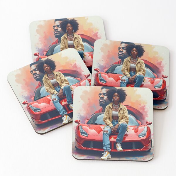 Item preview, African American Woman - ICED Out Lets Go designed and sold by tonyartprints.