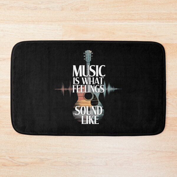 Item preview, Music is What Feelings Sound Like designed and sold by Department61.