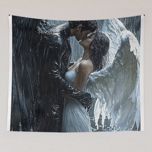 Item preview, Ethereal Union in the Rain designed and sold by oanaunciuleanu.