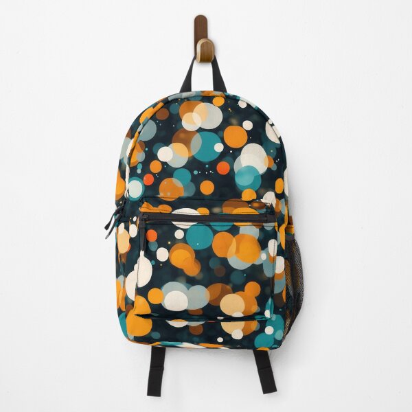 Item preview, Abstract colorful bokeh-inspired festive round shapes designed and sold by Piotrek0001.