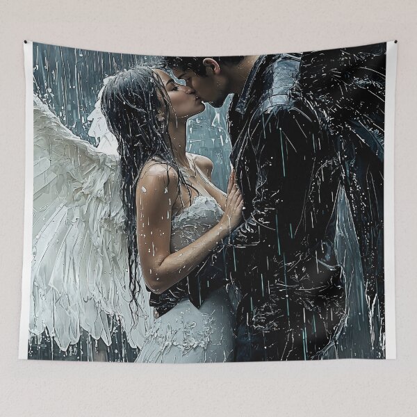 Item preview, Ethereal Union in the Rain designed and sold by oanaunciuleanu.