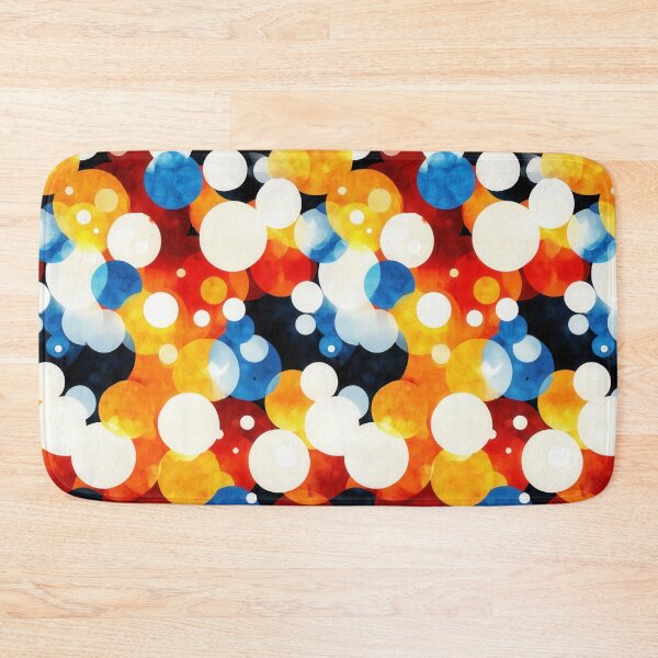 Item preview, Colorful geometry inspired by festive light patterns designed and sold by Piotrek0001.