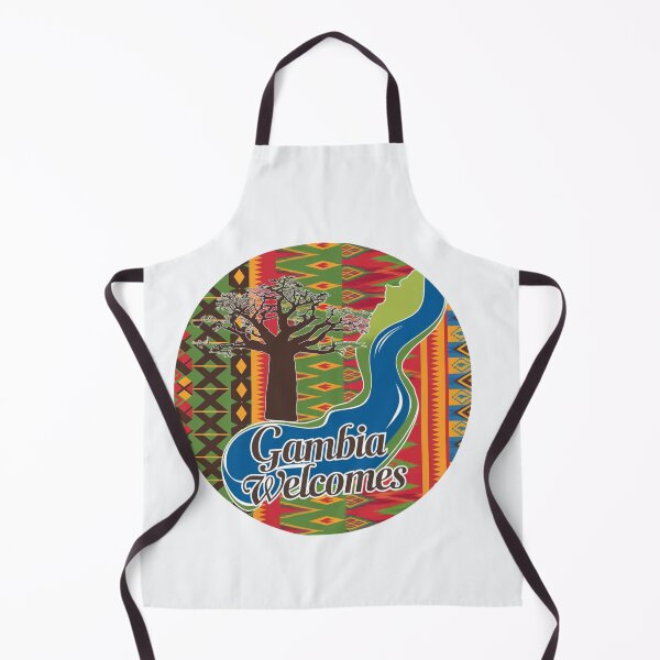 Item preview, Gambia Welcomes Flag Map Banjul, Kunta Kinteh Islands designed and sold by AnimalsDH305.