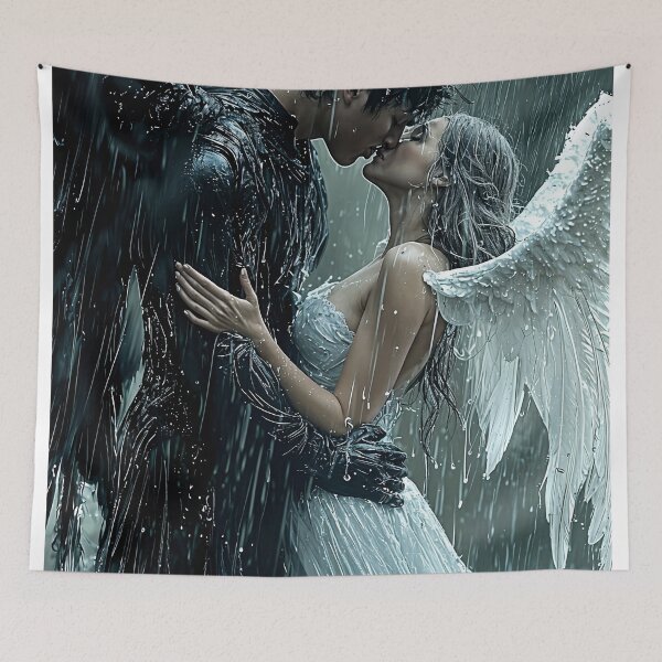 Item preview, Ethereal Union in the Rain designed and sold by oanaunciuleanu.