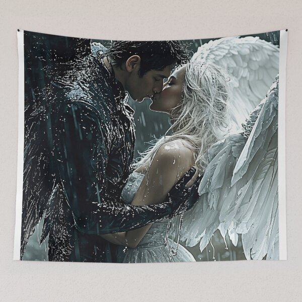Item preview, Ethereal Union in the Rain designed and sold by oanaunciuleanu.