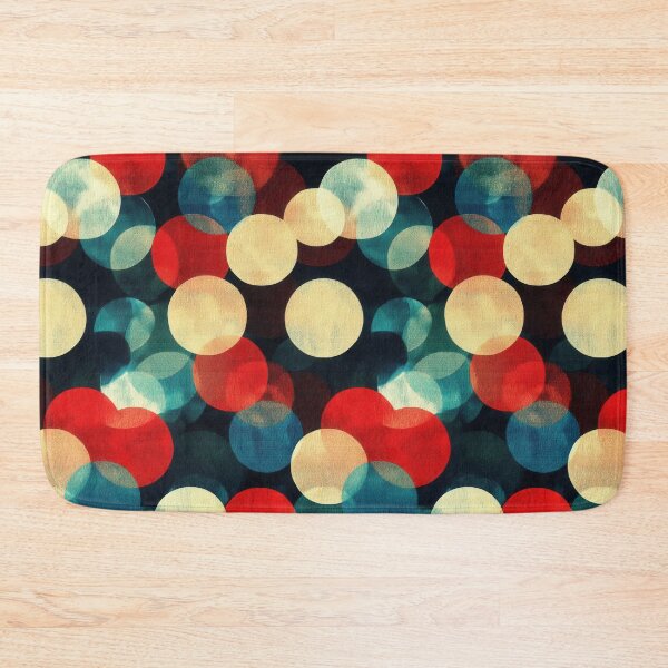 Item preview, Abstract festive light-inspired colorful round shapes designed and sold by Piotrek0001.