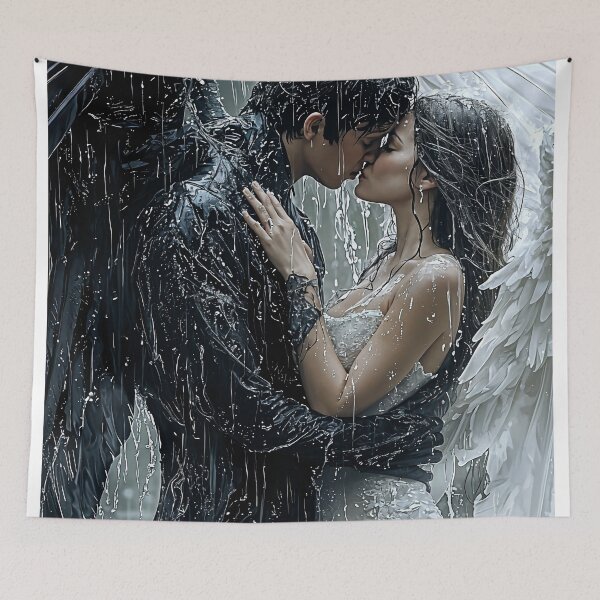 Item preview, Ethereal Union in the Rain designed and sold by oanaunciuleanu.