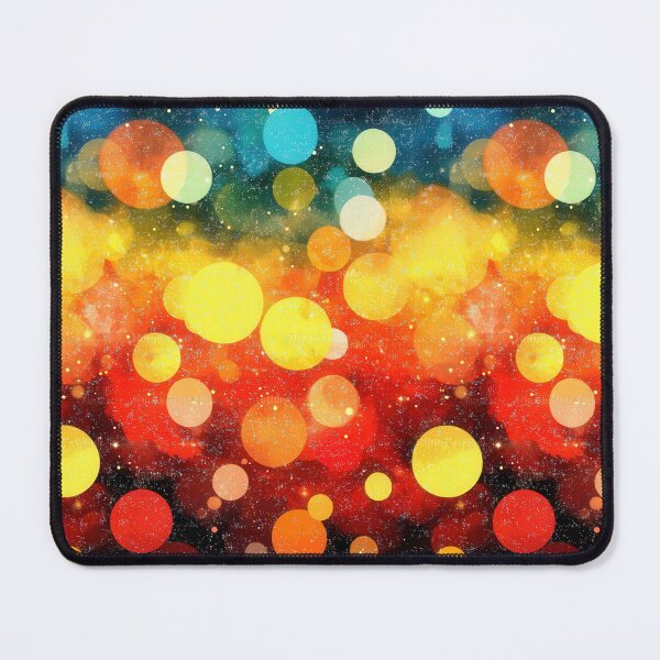 Item preview, Multicolor glowing circles with layered compositions designed and sold by Piotrek0001.