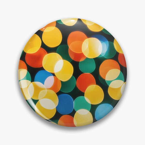 Item preview, Radiant abstract orbs inspired by holiday decor designed and sold by Piotrek0001.