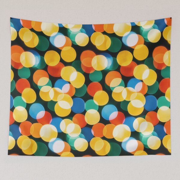 Item preview, Radiant abstract orbs inspired by holiday decor designed and sold by Piotrek0001.