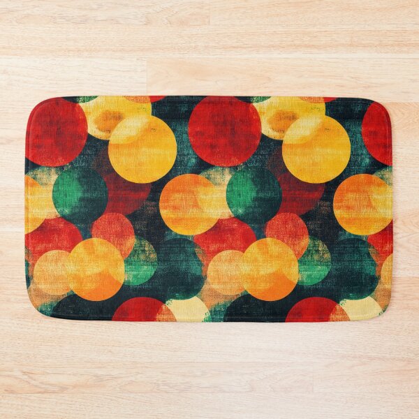 Item preview, Colorful glowing circles with festive visual depth designed and sold by Piotrek0001.