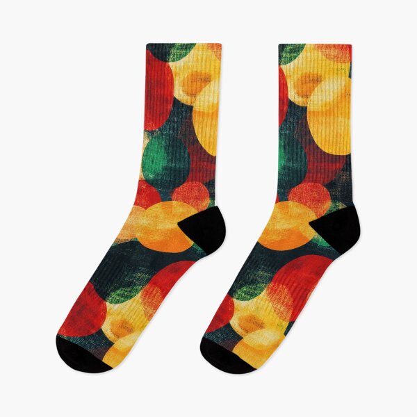 Item preview, Colorful glowing circles with festive visual depth designed and sold by Piotrek0001.