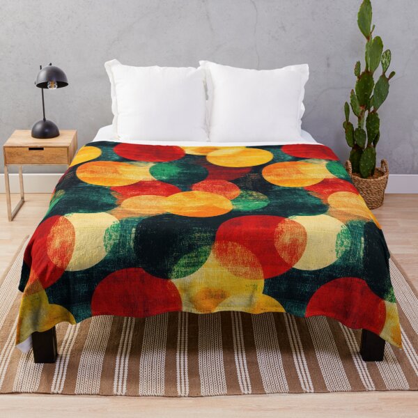 Item preview, Colorful glowing circles with festive visual depth designed and sold by Piotrek0001.