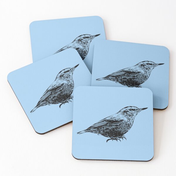 Item preview, Corsican Nuthatch Black Design  designed and sold by designsasstultd.