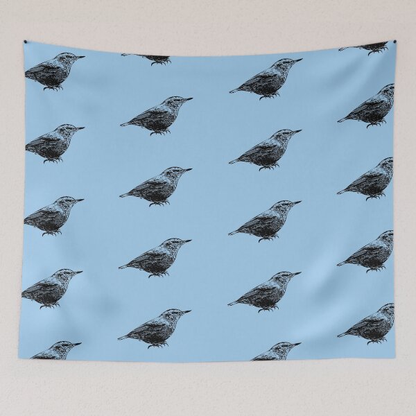 Item preview, Corsican Nuthatch Black Design  designed and sold by designsasstultd.