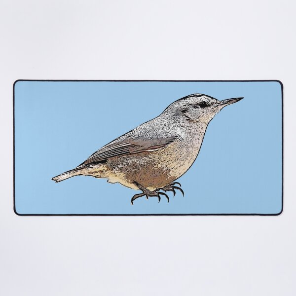Item preview, Corsican Nuthatch Black Alternate Design designed and sold by designsasstultd.
