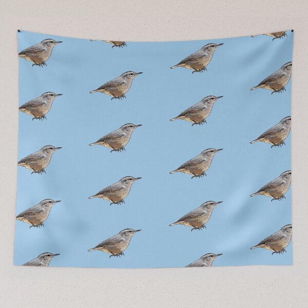 Item preview, Corsican Nuthatch Black Alternate Design  designed and sold by designsasstultd.