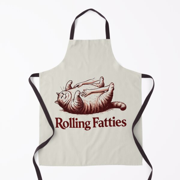 Item preview, Rolling Fatties Cat Vintage designed and sold by TomFrontierArt.