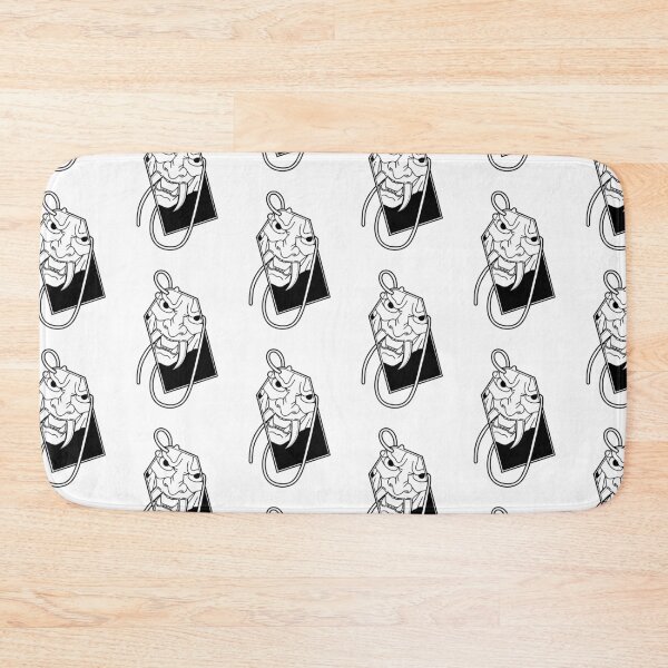 Item preview, Omamori with oni mask designed and sold by Karina Bucior.