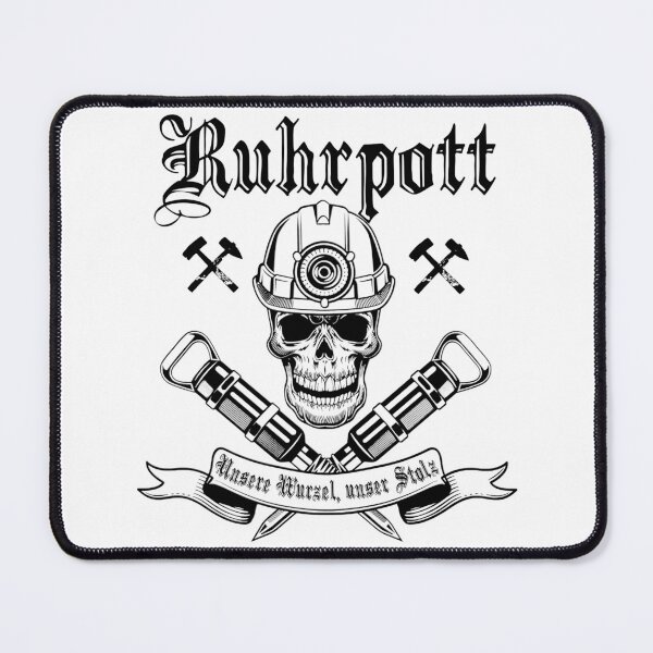 Item preview, Ruhrpott Totenkopf - Bergmann Stolz designed and sold by Jawoahl.