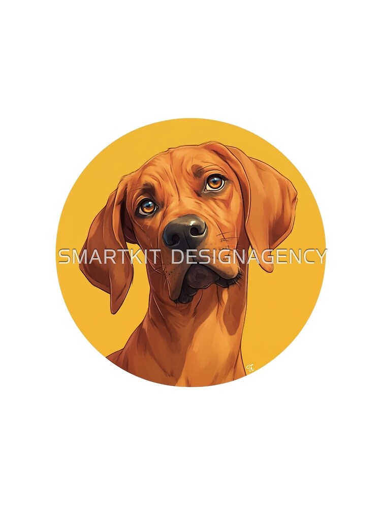 Thumbnail 5 of 5, A-Line Dress, Cute Rhodesian Ridgeback designed and sold by HonzaKuzel.