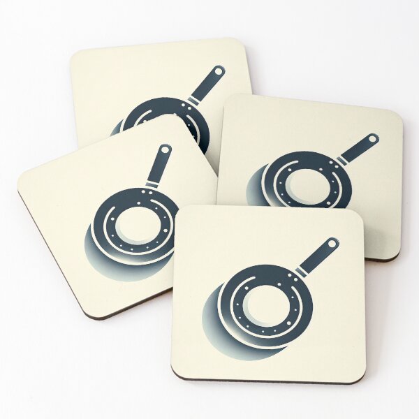 Item preview, Frying Pan Minimalism Art Style designed and sold by artofuniverse.