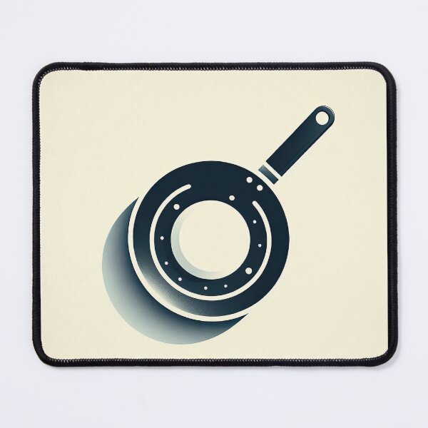 Item preview, Frying Pan Minimalism Art Style designed and sold by artofuniverse.