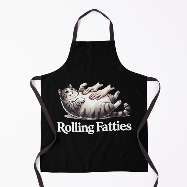 Item preview, Rolling Fatties Cat designed and sold by TomFrontierArt.