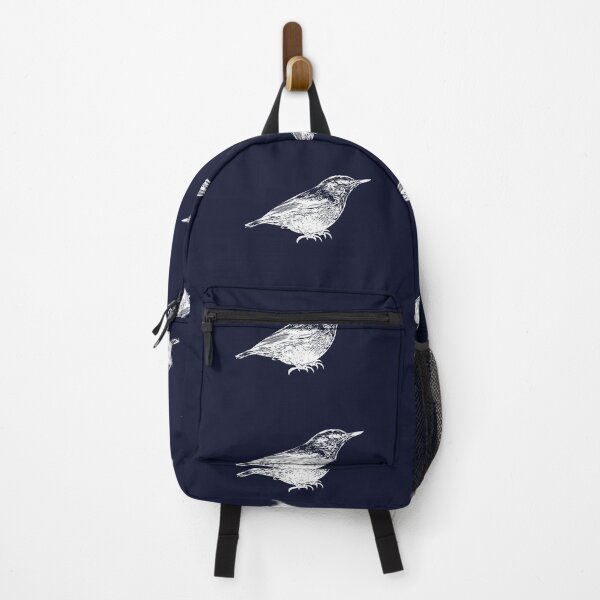 Item preview, Corsican Nuthatch White Design  designed and sold by designsasstultd.