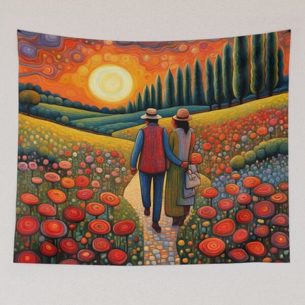 Item preview, Strolling through meadow flowers 2 designed and sold by George Hutton Hunter.
