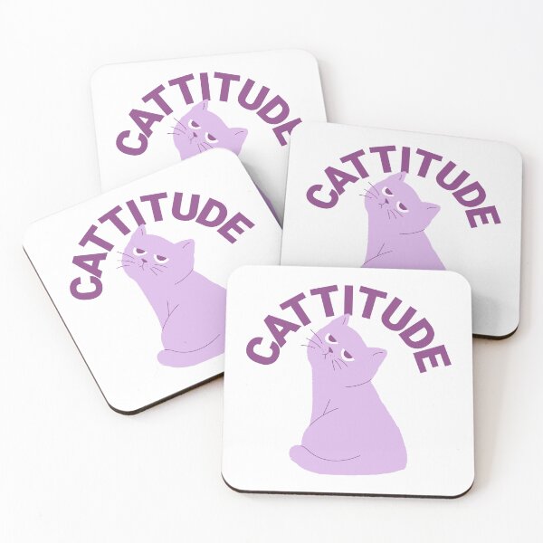 Item preview, Cattitude designed and sold by Molly62.