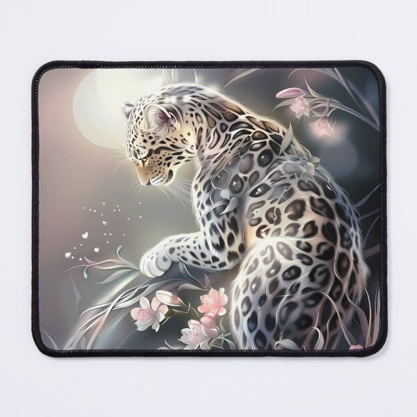 Item preview, Leopard among flowers. African animal. designed and sold by MagelliShop.